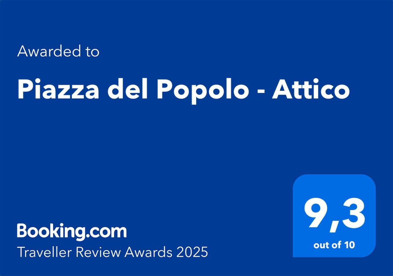 Piazza Del Popolo - Attico Lejlighed Rom Eksteriør billede